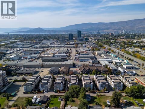 Aerial View of Neighbourhood at 1851 Ambrosi Road Unit# 11, Springfield/Spall, Kelowna