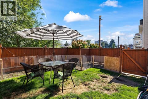 Backyard at 1851 Ambrosi Road Unit# 11, Springfield/Spall, Kelowna
