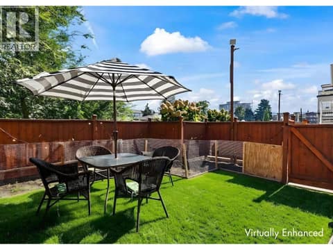 Backyard - Virtually enhanced to show possibilities at 1851 Ambrosi Road Unit# 11, Springfield/Spall, Kelowna