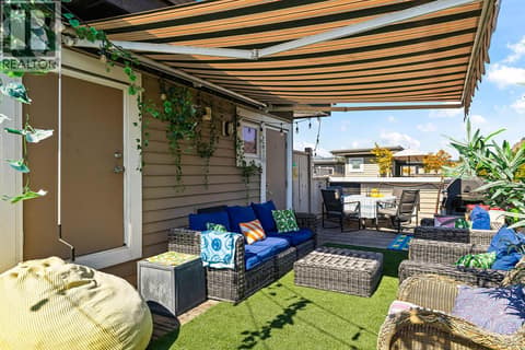 Rooftop Patio at 1851 Ambrosi Road Unit# 11, Springfield/Spall, Kelowna