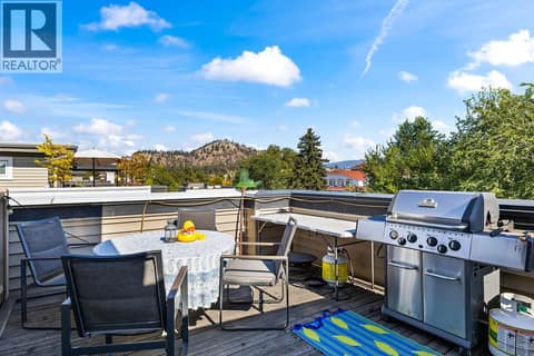 Rooftop Patio at 1851 Ambrosi Road Unit# 11, Springfield/Spall, Kelowna