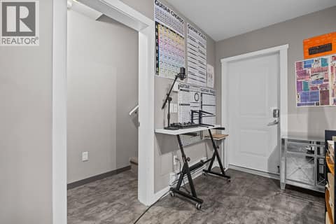 Stairs to Main Level at 1851 Ambrosi Road Unit# 11, Springfield/Spall, Kelowna