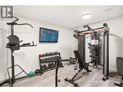 200 sq ft gym at 1675 Willow Crescent Unit# 3 Lot# 3, Glenmore, Kelowna