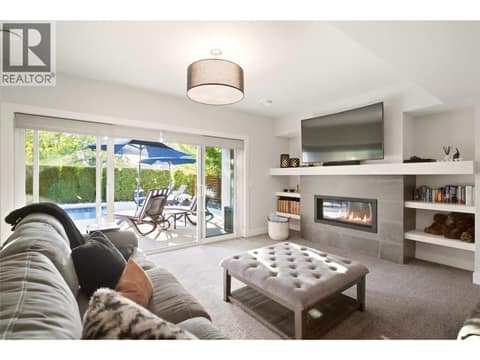 2nd Gas fireplace at 1675 Willow Crescent Unit# 3 Lot# 3, Glenmore, Kelowna