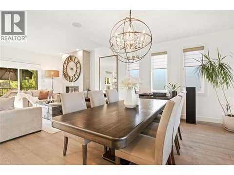 Great for entertaining at 1675 Willow Crescent Unit# 3 Lot# 3, Glenmore, Kelowna