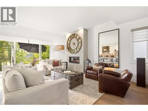 Open Concept main floor at 1675 Willow Crescent Unit# 3 Lot# 3, Glenmore, Kelowna