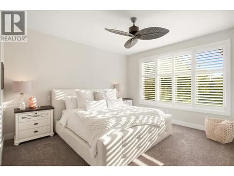 Spacious Primary Bedroom at 1675 Willow Crescent Unit# 3 Lot# 3, Glenmore, Kelowna