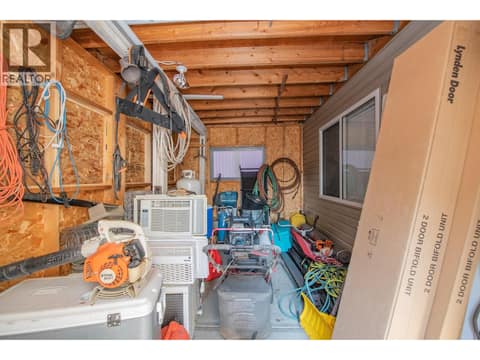 Outdoor under stairs storage at 3645 Patten Drive, Armstrong/ Spall.