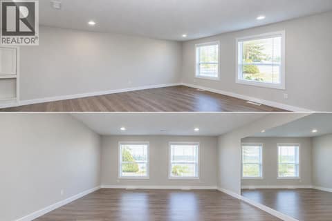 Rec Room virtually staged. at 3645 Patten Drive, Armstrong/ Spall.