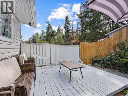 Back Deck at 3368 McIver Road, Glenrosa, West Kelowna