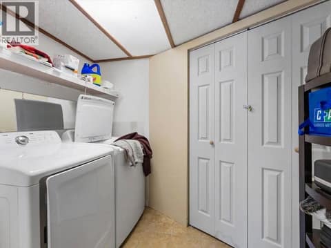 Suite laundry room at 3368 McIver Road, Glenrosa, West Kelowna