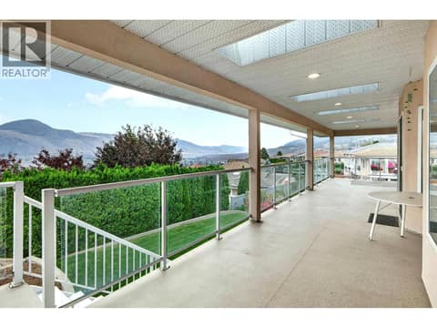 Deck at 94 Thor Drive, Sahali, Kamloops