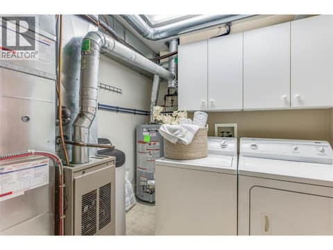 Laundry and Furnace Room at 200 DOUGALL Road N Unit# 207, Rutland North, Kelowna