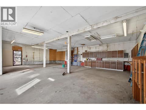 Interior of the detached shop at 10114 Newene Road, Lake Country South West