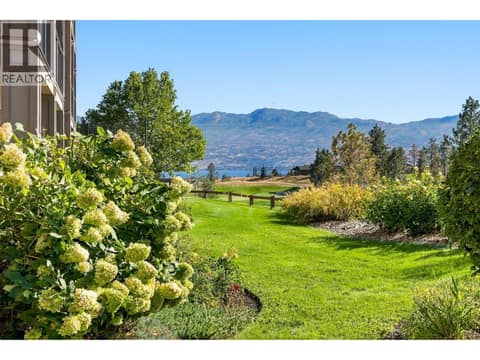 Mature landscaping. at 3545 Carrington Road Unit# 108, Westbank Centre, West Kelowna