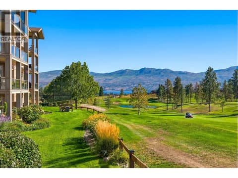 Yes, you are literally on a golf course.. at 3545 Carrington Road Unit# 108, Westbank Centre, West Kelowna