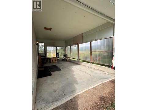 3 sided enclosed at 3764 Creamery Road, Armstrong/ Spall.