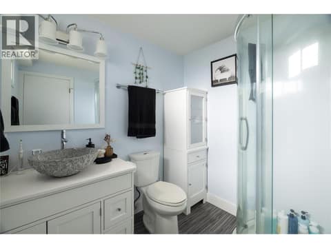 Bathroom #2 - Lower - 3 Pce at 3764 Creamery Road, Armstrong/ Spall.