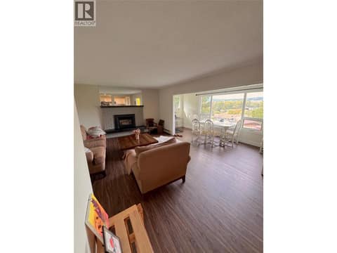 Living & Dining Area at 3764 Creamery Road, Armstrong/ Spall.