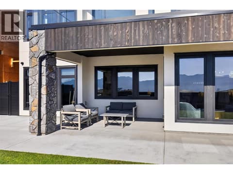 Hot tub ready lower covered patio. at 1531 Cabernet Way, Lakeview Heights, West Kelowna