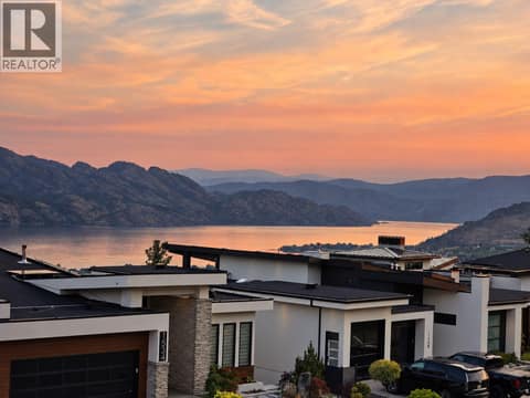 Incredible sunsets! at 1531 Cabernet Way, Lakeview Heights, West Kelowna