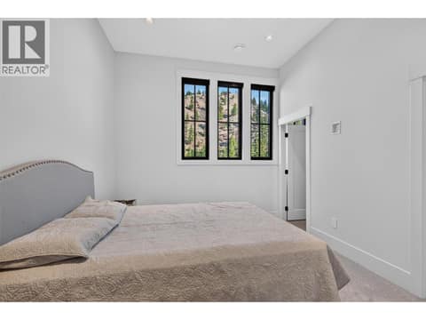 Upper level bedroom with its own private ensuite. at 1531 Cabernet Way, Lakeview Heights, West Kelowna