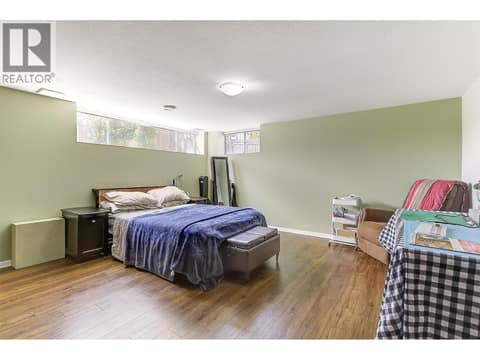 Left side master bedroom downstais at 1360 Elm Street, Glenmore, Kelowna
