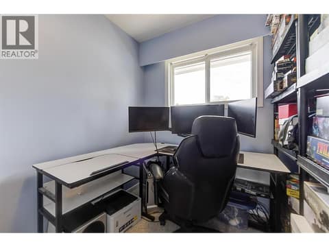 Left side office/den at 1360 Elm Street, Glenmore, Kelowna