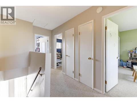 Left side upstairs at 1360 Elm Street, Glenmore, Kelowna