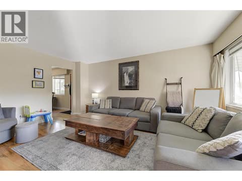 Righ Side living room at 1360 Elm Street, Glenmore, Kelowna