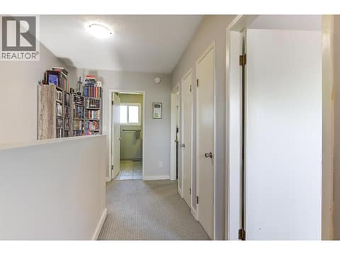 Right side upstairs hallway at 1360 Elm Street, Glenmore, Kelowna