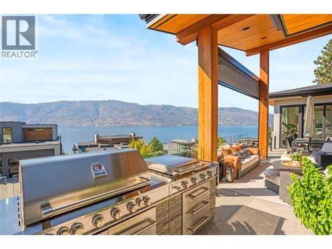 BBQ Area at 1666 Lakestone Drive, Lake Country South West