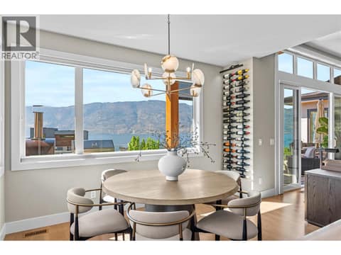 Dining Room at 1666 Lakestone Drive, Lake Country South West