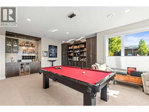 Games Room at 1666 Lakestone Drive, Lake Country South West