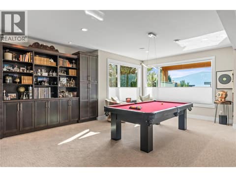 Games Room at 1666 Lakestone Drive, Lake Country South West