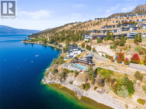 Waterside community aerial at 1666 Lakestone Drive, Lake Country South West