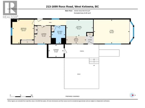 Floorplans | All measurements are taken from iGuide. Sizes and dimensions are approximate, actual may vary. at 1699 Ross Road Unit# 213, Lakeview Heights, West Kelowna