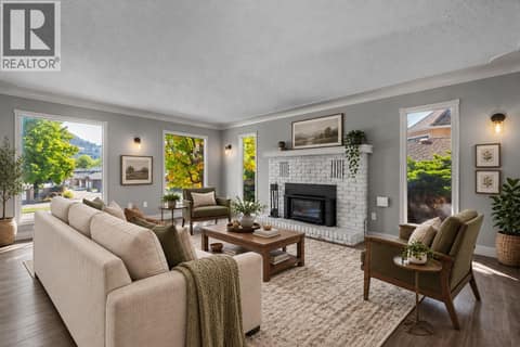 Digitally Staged Furniture and Decor at 534 Glenmeadows Road, Glenmore, Kelowna