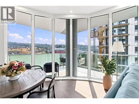 Photo is of show suite which has same layout at 460 Nicola Street Unit# 906, South Kamloops