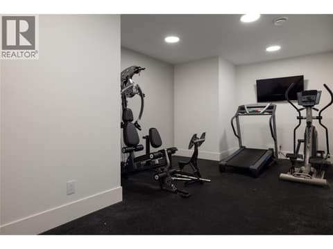 Gym at 4485 Wallace Hill Road, South East Kelowna