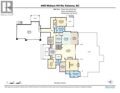 Main floor at 4485 Wallace Hill Road, South East Kelowna