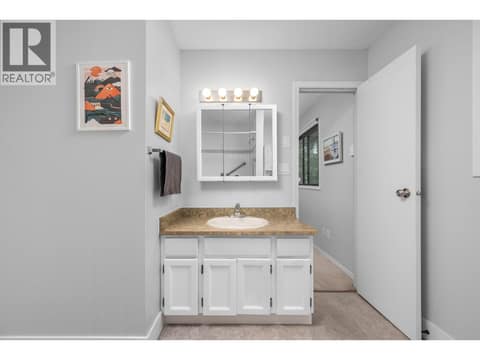 Main floor bathroom at 2105 20 Avenue, East Hill, Vernon