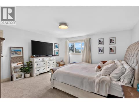 Primary bedroom upstairs. at 178 Terrace Hill Court, Wilden, Kelowna
