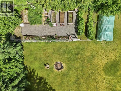 Established Fenced Garden Area at 7153 CAHILTY Road, Heffley, Kamloops