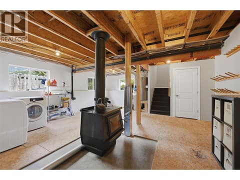 Lower Floor - Partially Finished at 7153 CAHILTY Road, Heffley, Kamloops