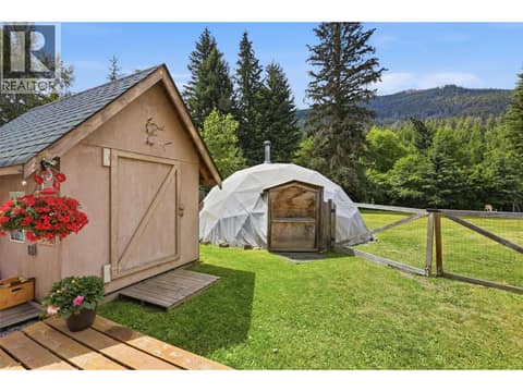 Wired Garden Shed at 7153 CAHILTY Road, Heffley, Kamloops