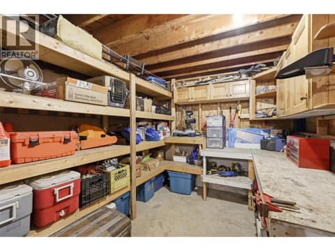 Workshop and Storage Area off Basement at 7153 CAHILTY Road, Heffley, Kamloops