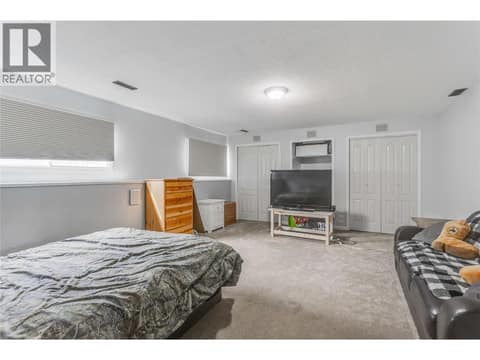 Family/rec room on the lower level. at 3341 Webber Road, Glenrosa, West Kelowna