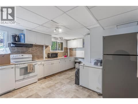 Summer/2nd kitchen on the lower level. at 3341 Webber Road, Glenrosa, West Kelowna