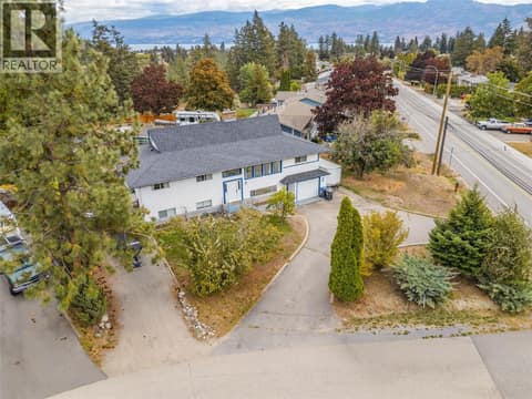 Tons of parking and a drive-through driveway. at 3341 Webber Road, Glenrosa, West Kelowna